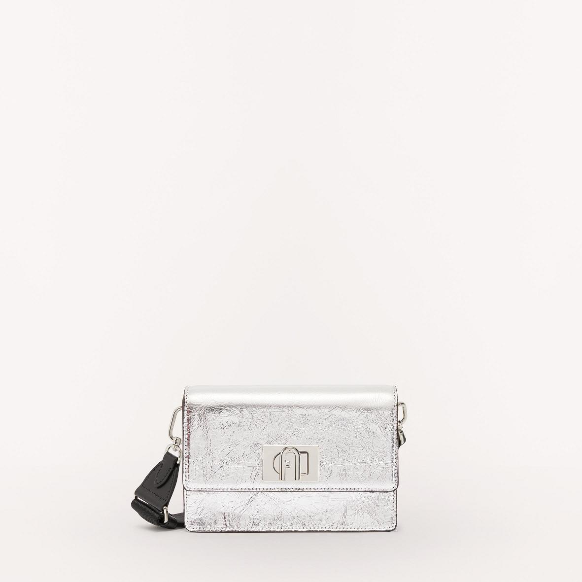 Furla 1927 Soft Väskor Dam Silver Svarta Rea FRE592047